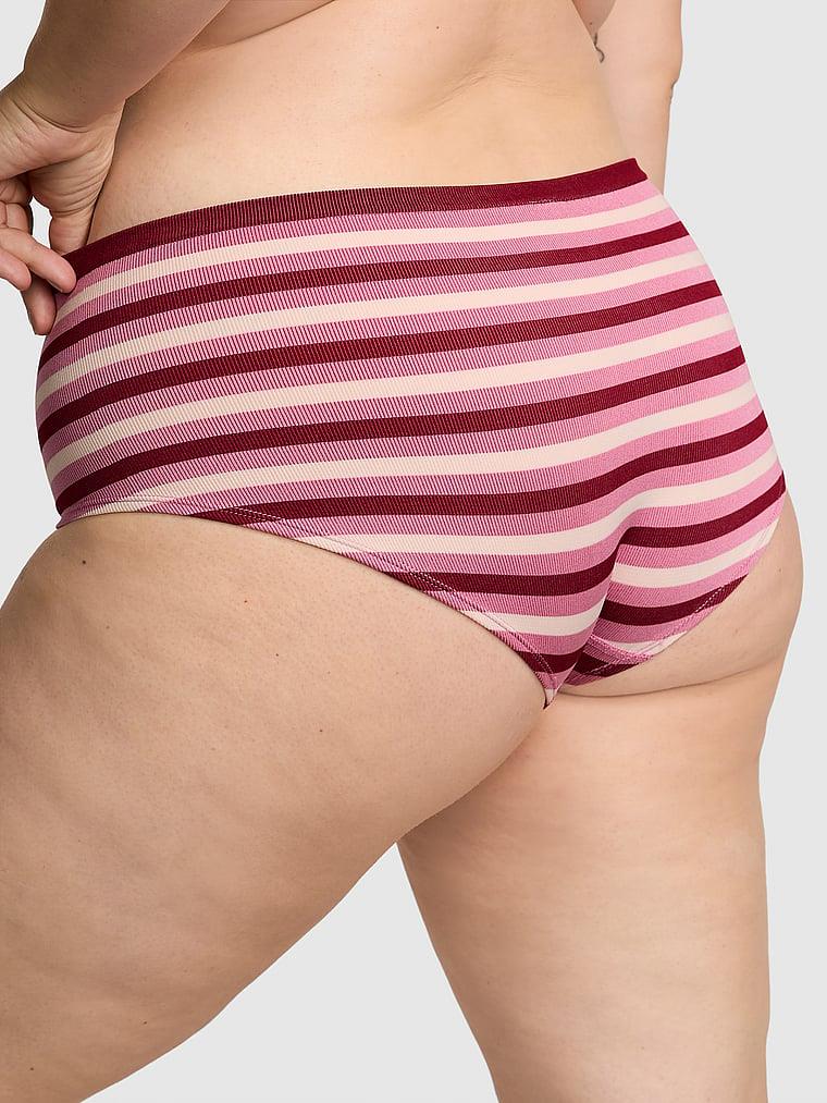 Pink Seamless Hiphugger Kulot arka görünümü