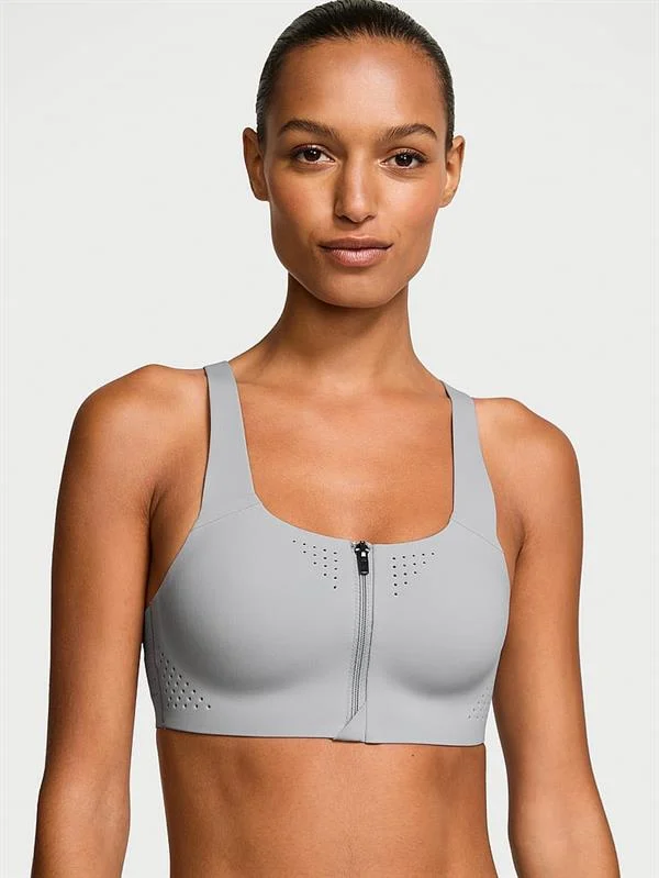 Yeni Stil! Featherweight Max Önden Fermuarli Sporcu Sütyeni