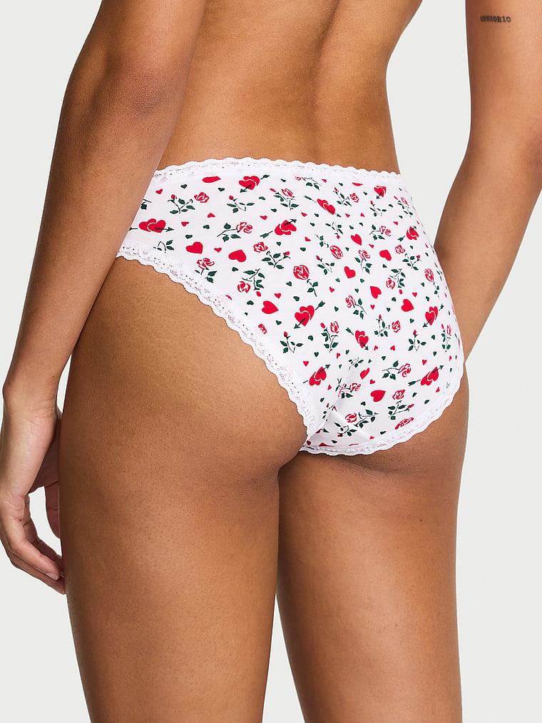 Dantelli Pamuklu Bikini Kulot arka görünümü
