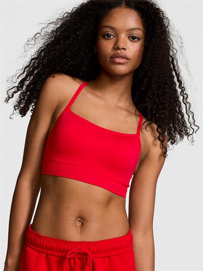 Pink Seamless Air Hafif Destekli Sporcu Sütyeni