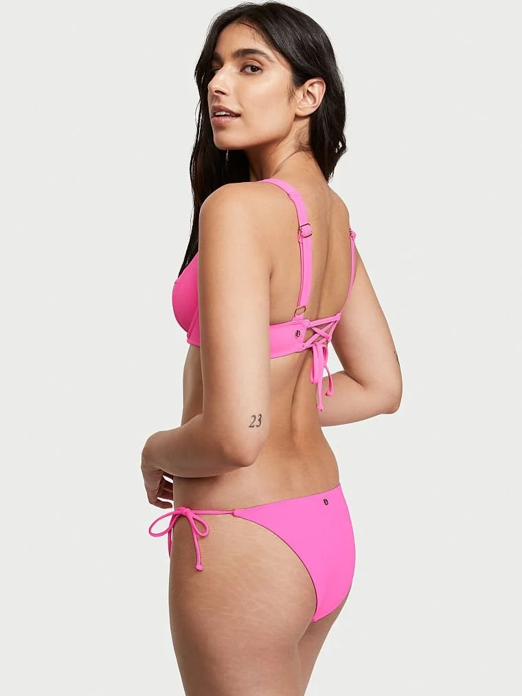 Essential Yandan Baglamali Cheeky Bikini Alti arka görünüm