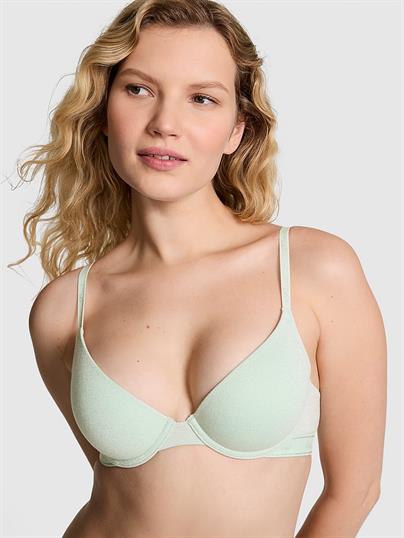Pink Wear Everywhere Işıltılı Push Up Sütyen