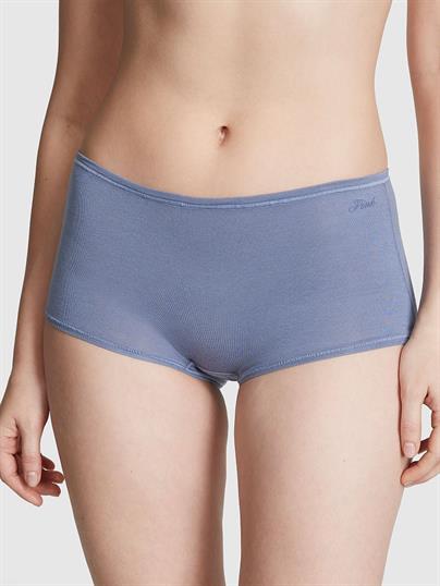 Pink Pamuklu Boyshort Kulot
