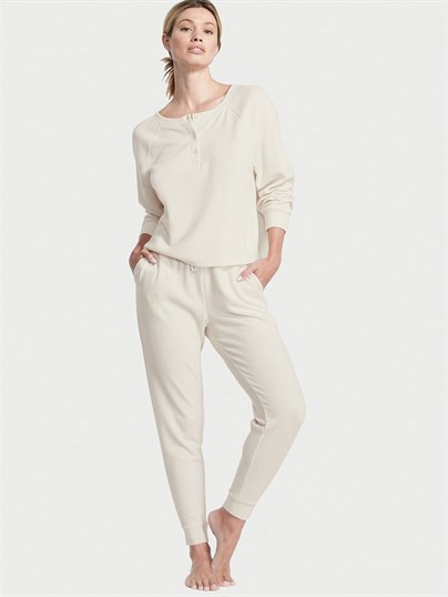 Glow Waffle Dugmeli Tisort Jogger Seti