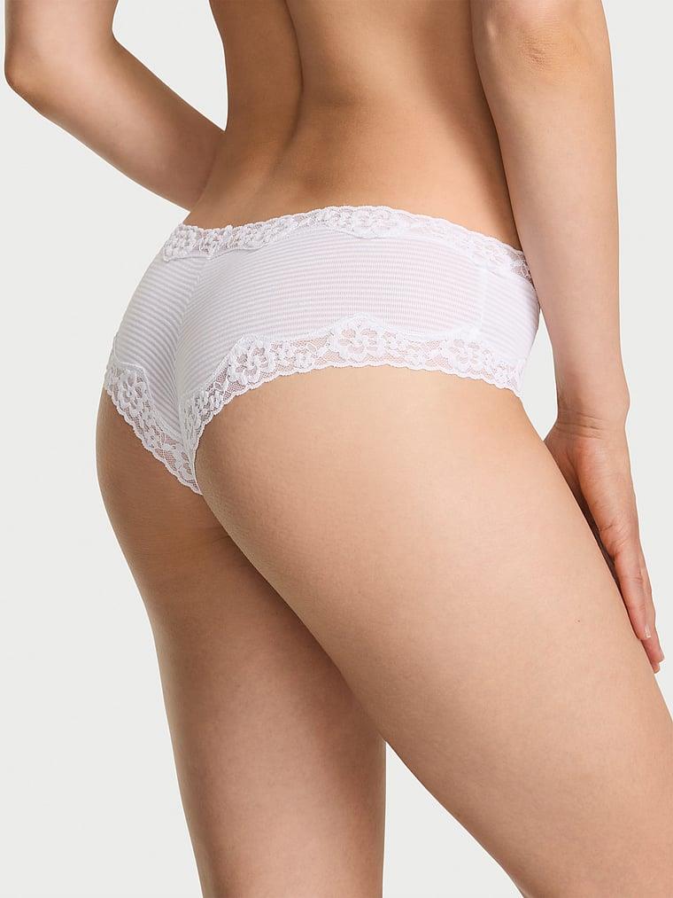 Pamuklu Dantelli Cheeky Kulot arka görünüm
