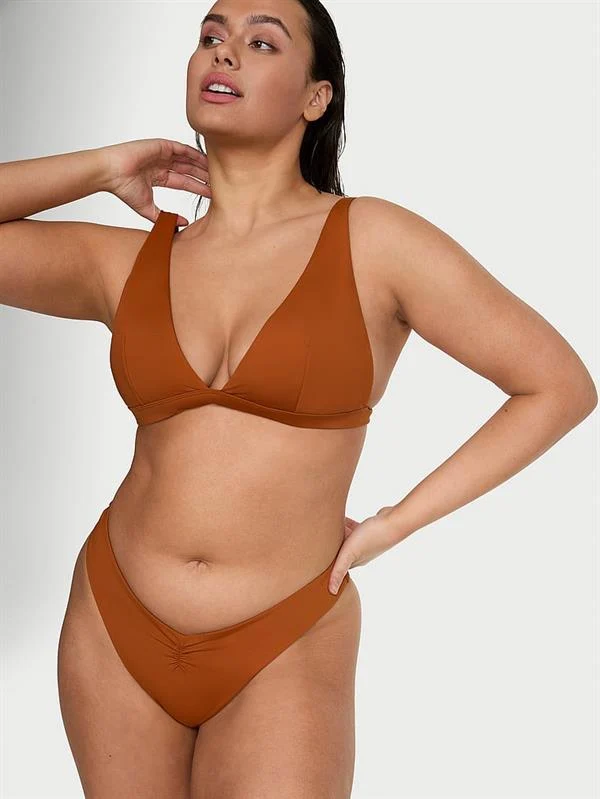 Essential Buzgulu Tanga Bikini Alti ön görünüm