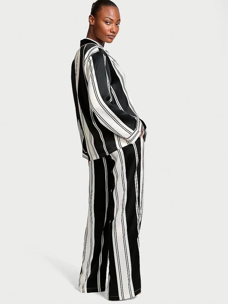 Saten Pijama Takimi arka görünüm