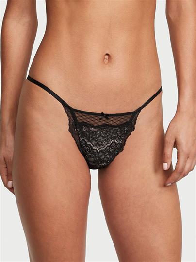 Dantelli String Bikini Kulot ön görünüm