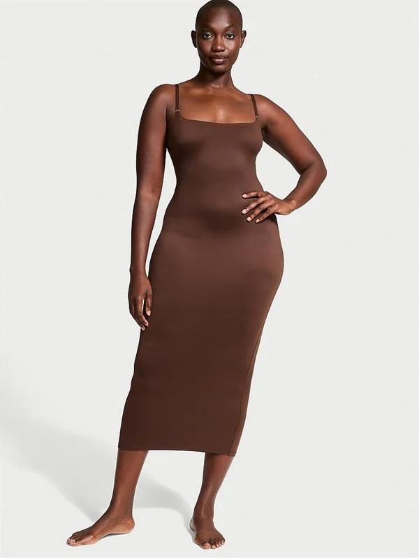 Feathersoft Bodywear Uzun Gecelik ön görünüm