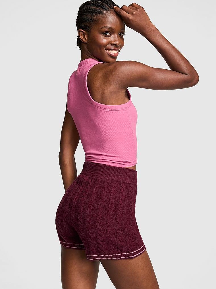 Pink Sac Orgusu Kısa Sort arka görünümü