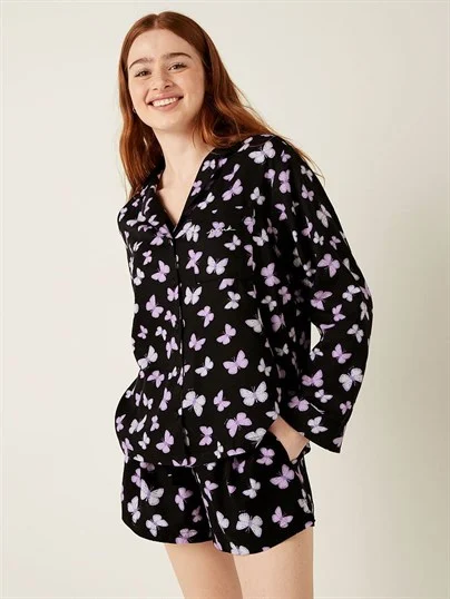 Pink Flanel Sort Takim