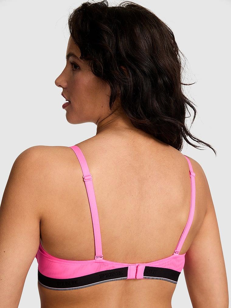 Pink Wear Everywhere Hafif Dolgu Destekli T Shirt Sütyeni arka görünümü