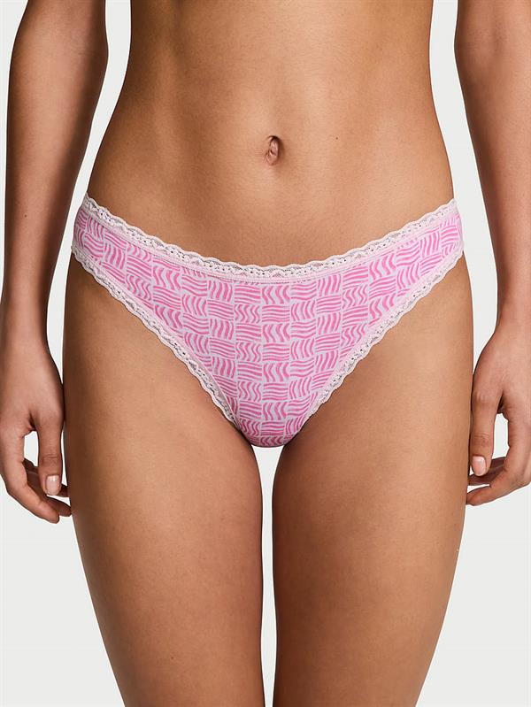 Dantelli Pamuklu Bikini Kulot