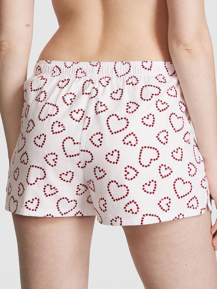 Pink Pamuklu Boxer Sort arka görünümü