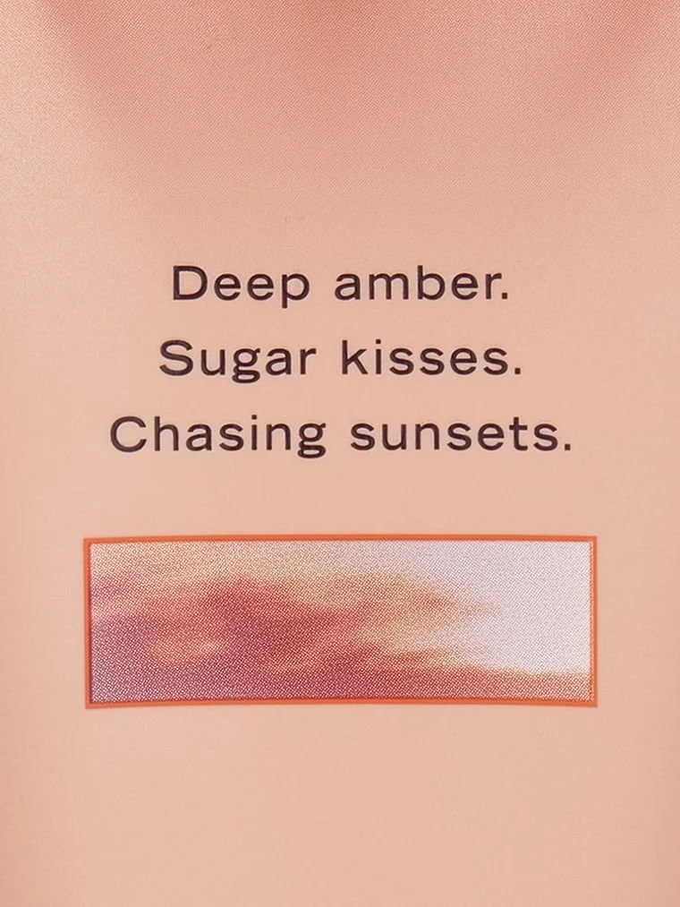 Amber Romance Vücut Losyonu arka görünümü
