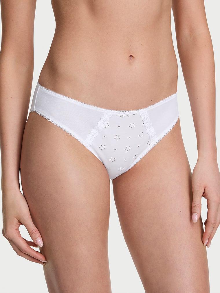 Esnek Pamuklu Fistolu Bikini Kulot arka görünümü