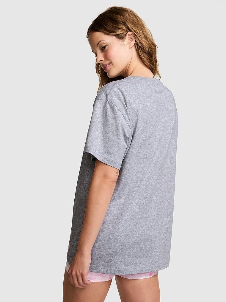 Pink Pink X Loveshackfancy Pamuklu Tisort arka görünüm