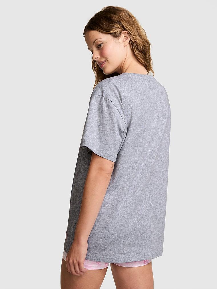Pink Pink X Loveshackfancy Pamuklu Tisort arka görünümü