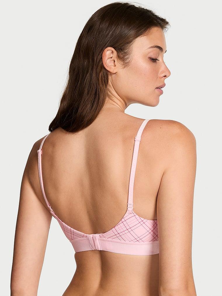 Perfect Shape Kadife Detayli Işıltılı Push Up Sütyen arka görünüm