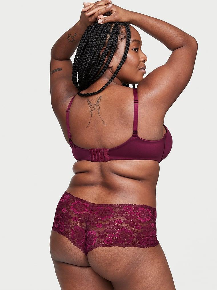 Body By Victoria Dantel Sexy Shortie Kulot arka görünüm