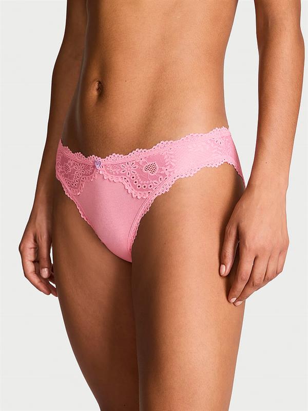 Kalp Biyeli Pamuklu Bikini Kulot
