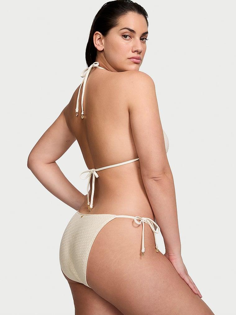Tig Isi Ucgen Bikini Ustu arka görünümü