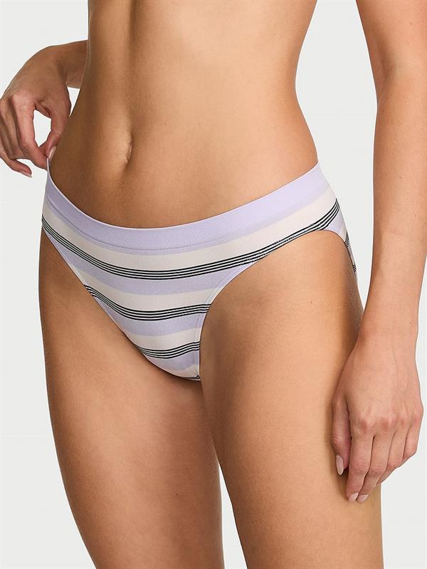 Seamless Cizgili Bikini Kulotu
