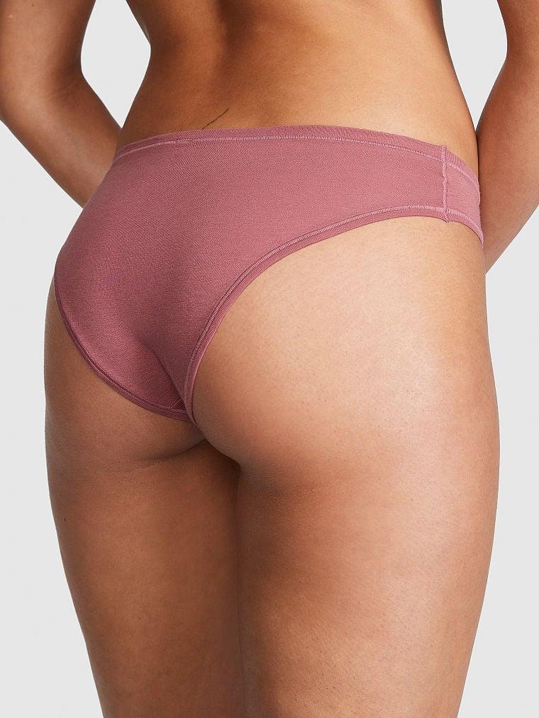 Pink Pamuklu Cheeky Kulot arka görünümü