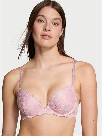Twinkle Askili Dantelli Push Up Sütyen ön görünüm