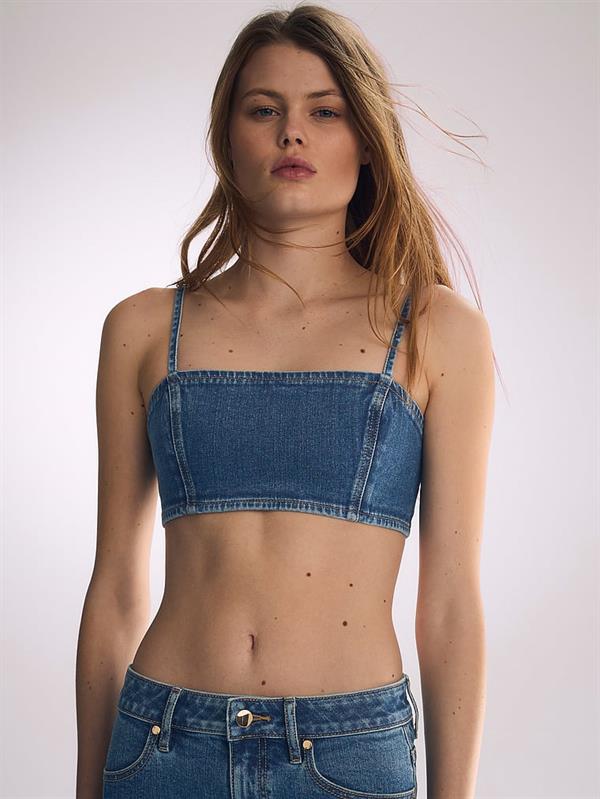 Atelier Victorias Secret X Altuzarra Denim Bralet