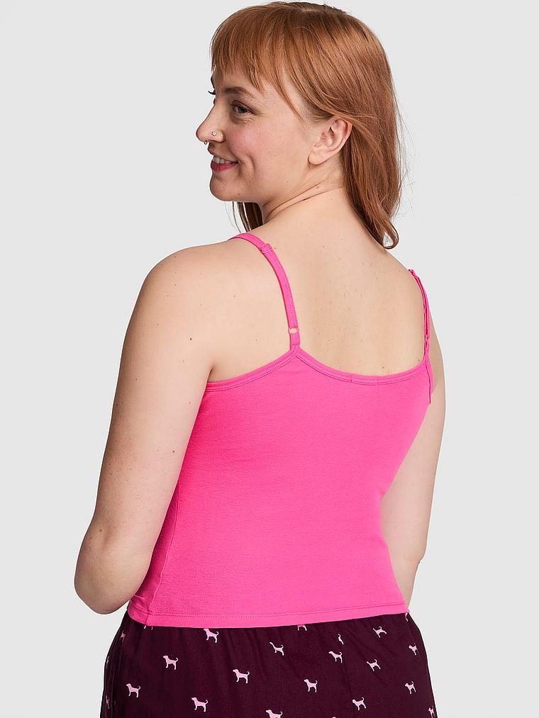 Pink Dekolteli Charm Atlet arka görünüm