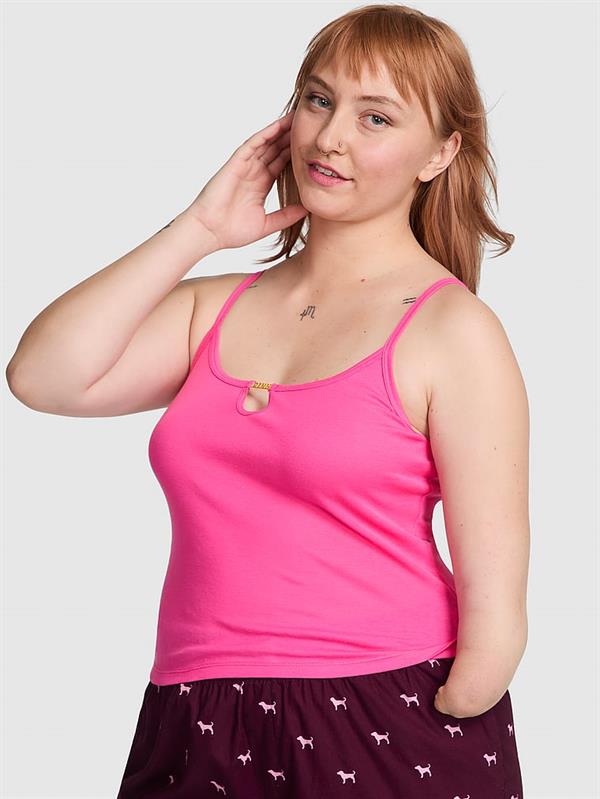 Pink Dekolteli Charm Atlet