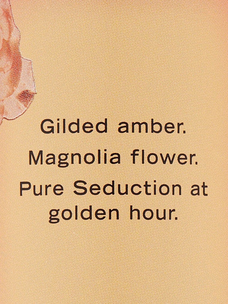 Pure Seduction Golden Vücut Spreyi arka görünümü