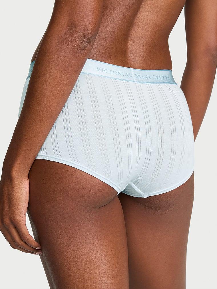 Ultra İnce Modal Logolu Boyshort Kulot arka görünüm