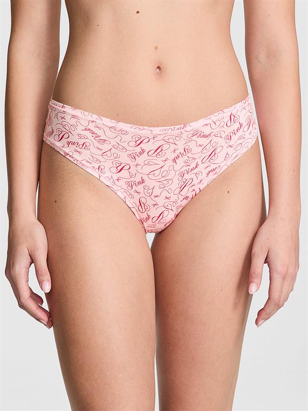 Pink Pamuklu Cheeky Kulot