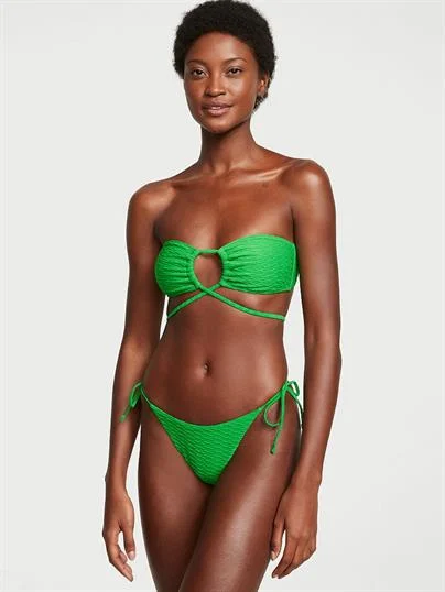 Buzgulu Baglama Detayli Bikini Ustu
