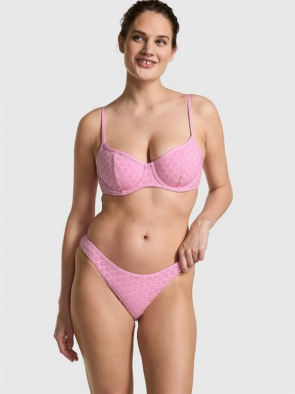 Pink Buttercup Fistolu Bikini Ustu