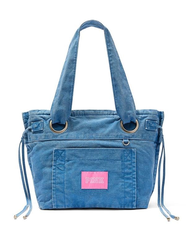 Pink Kanvas Tote Çanta
