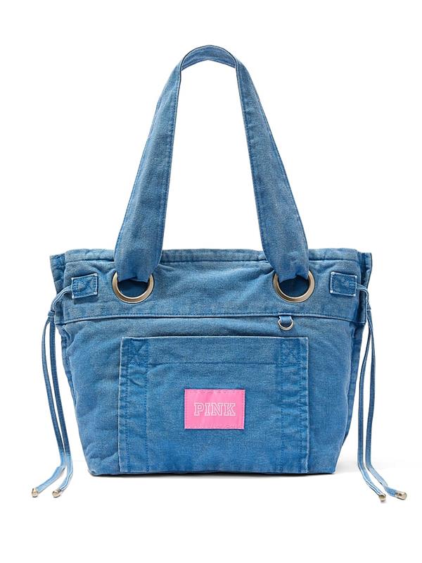 Pink Kanvas Tote Çanta