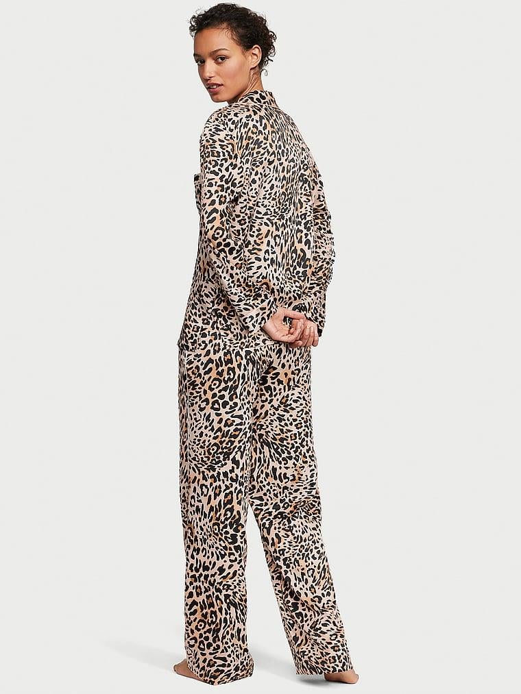 Saten Pijama Takimi arka görünüm