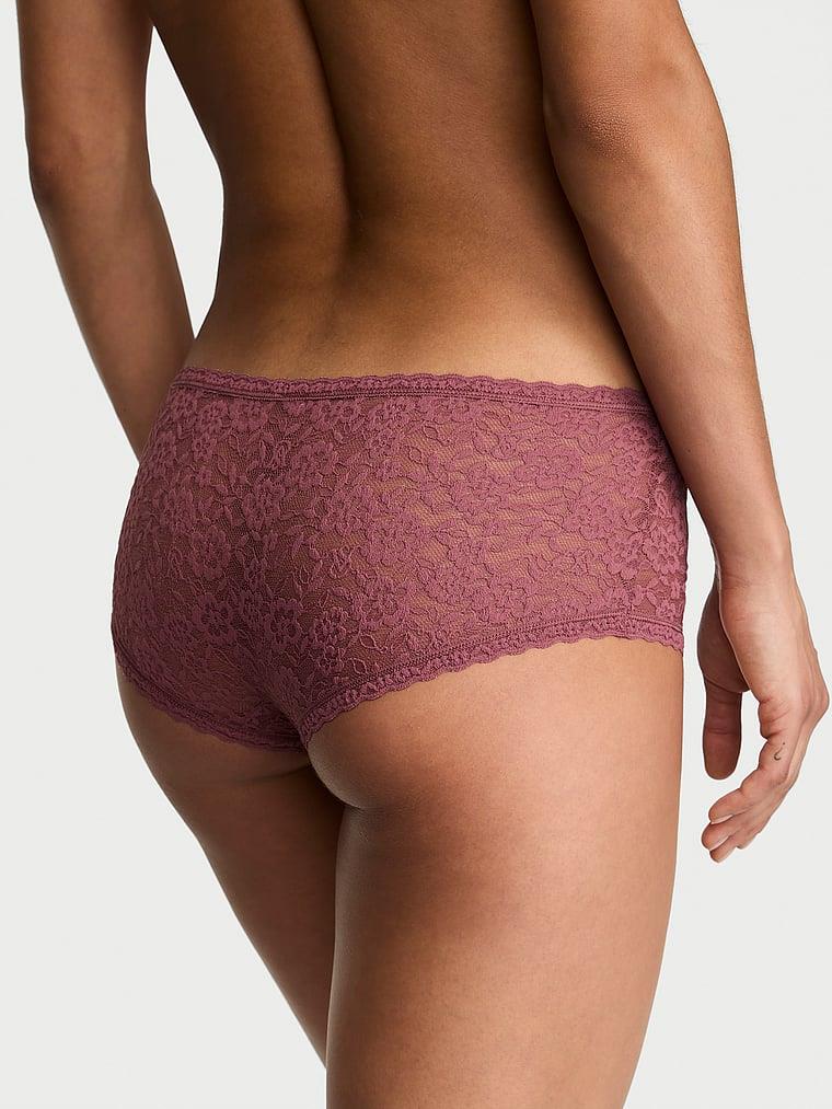 Dantelli Düşük Bel Boyshort Kulot arka görünümü