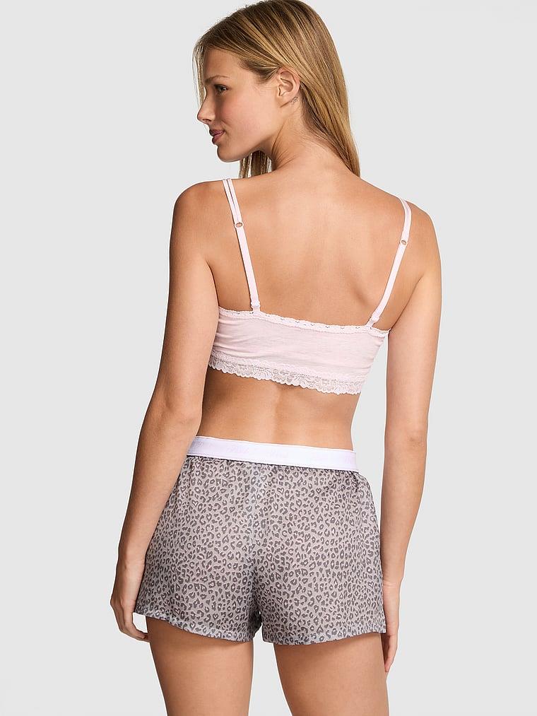 Pink Ipeksi Pijama Sortu arka görünümü