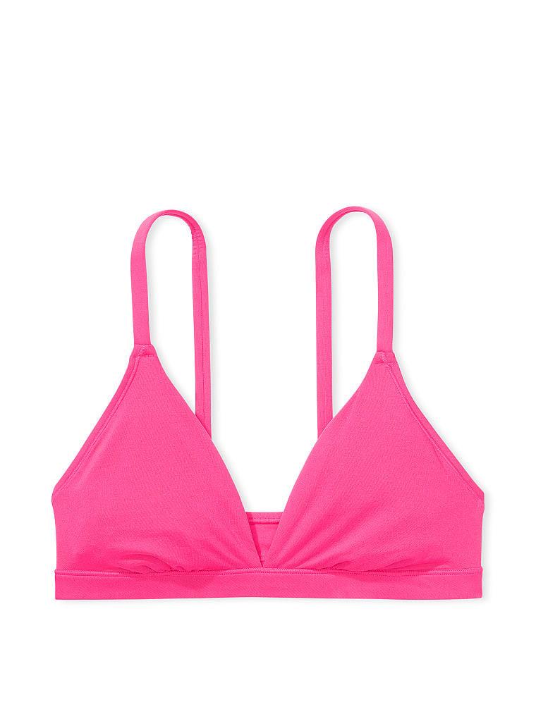 Pink Base Esnek Ucgen Bralet arka görünümü