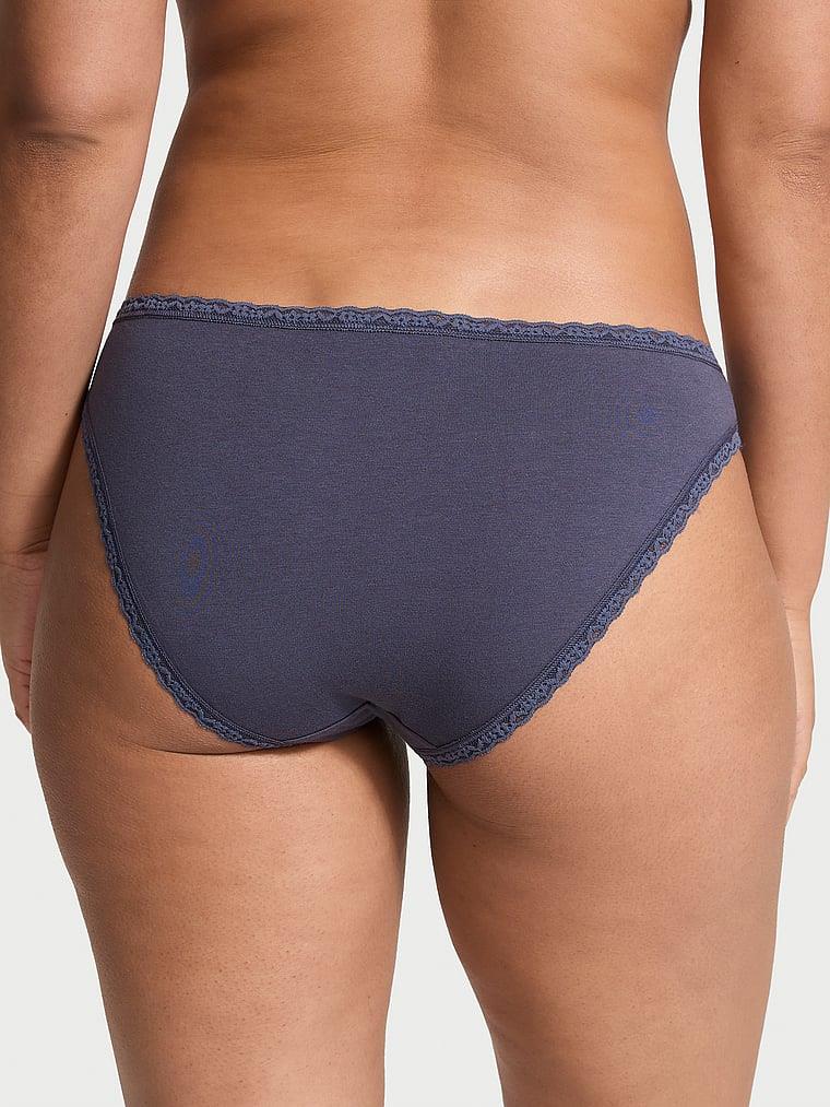 Dantelli Pamuklu Bikini Kulot arka görünümü