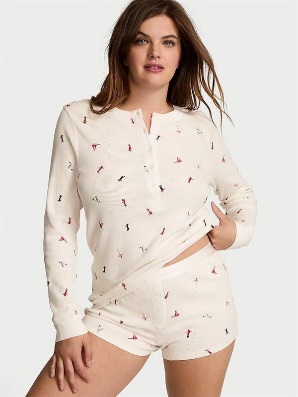 Termal Sortlu Pijama Takimi