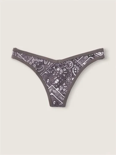 Pink Pamuk Tanga Kulot