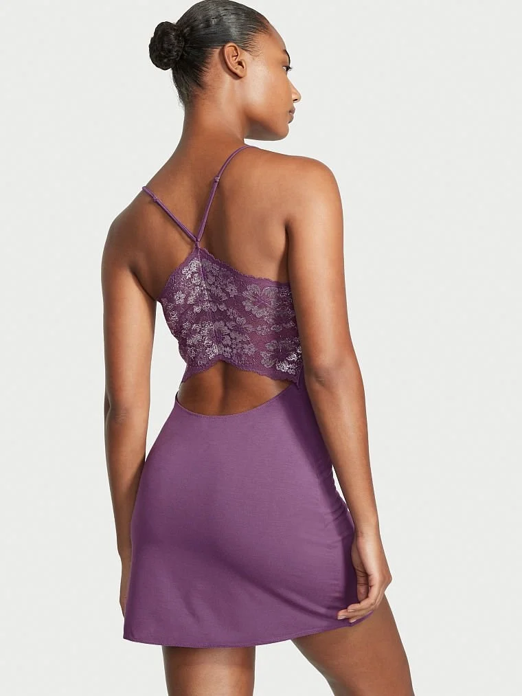 Modal Sirti Dantel Mini Slip arka görünüm
