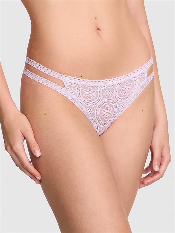 Pink Wink Fistolu Dantelli Tanga