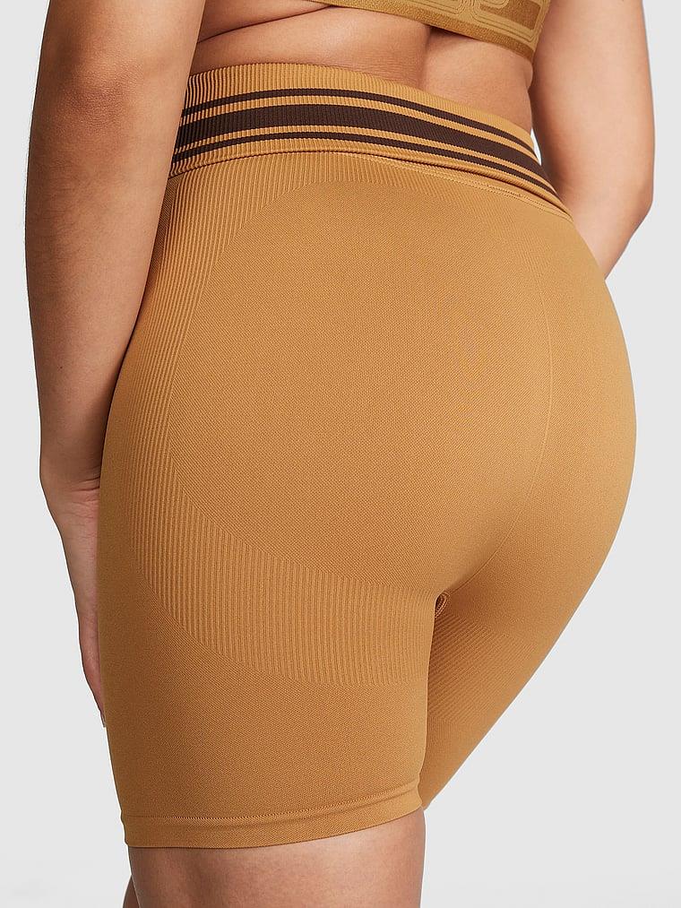 Pink Pink Seamless Katlanabilir Biker Sort arka görünümü