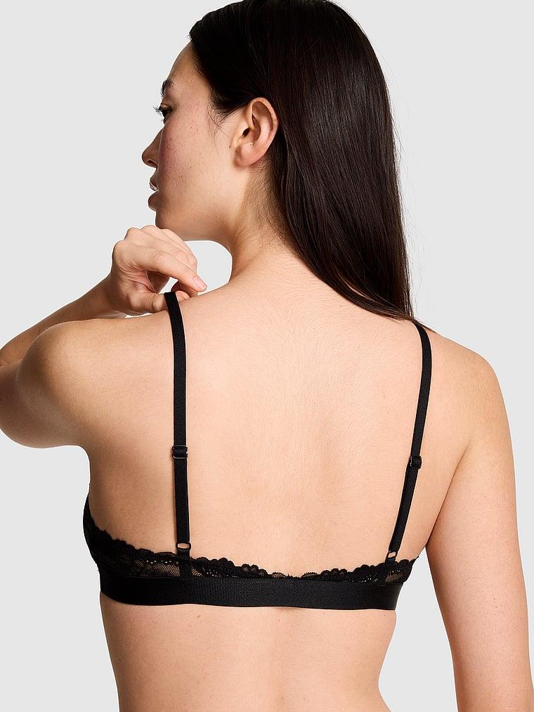 Pink Pink Wink Desteksiz Ucgen Bralet arka görünümü